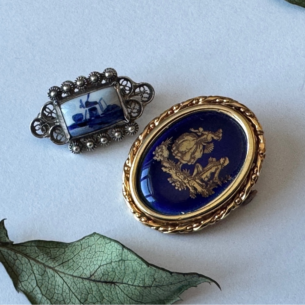 France and Holland Vintage Brooches